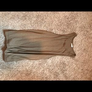 Brown American eagle tank top